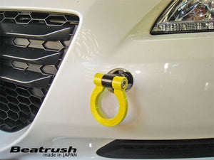 Beatrush Yellow Front Tow Hook - Honda CR-Z - Fit - Insight