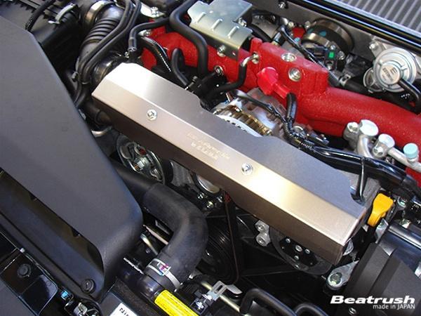 Beatrush Gold Pulley Cover Subaru WRX STI 2008+ | Beatrush