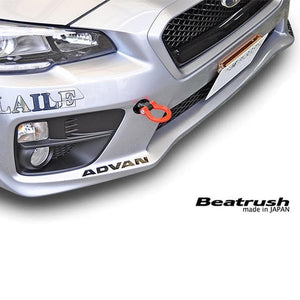 Beatrush Front Tow Hook - 2015 Subaru WRX - STI - Red