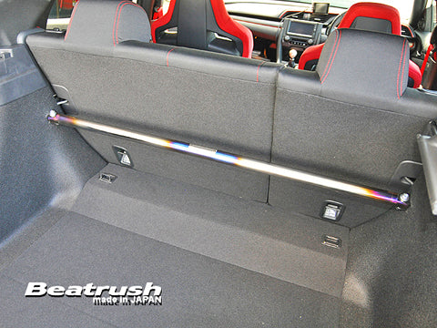 Beatrush Titanium Rear Strut Bar for Civic Type R FK8 & Civic Hatchback FK7