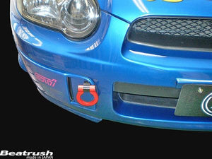 Beatrush Red Front Tow Hook WRX, STI 02-07  [Clearance]